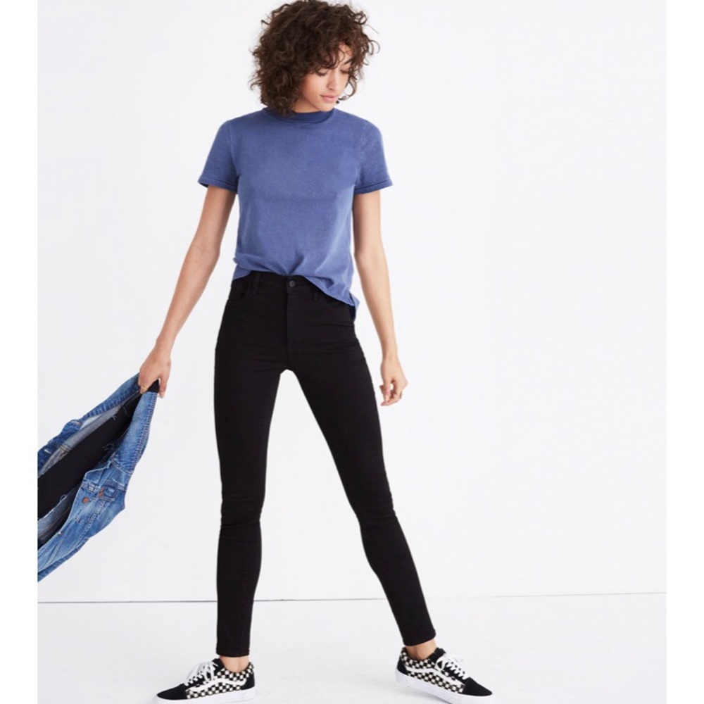 Madewell roadtripper Black Jeans